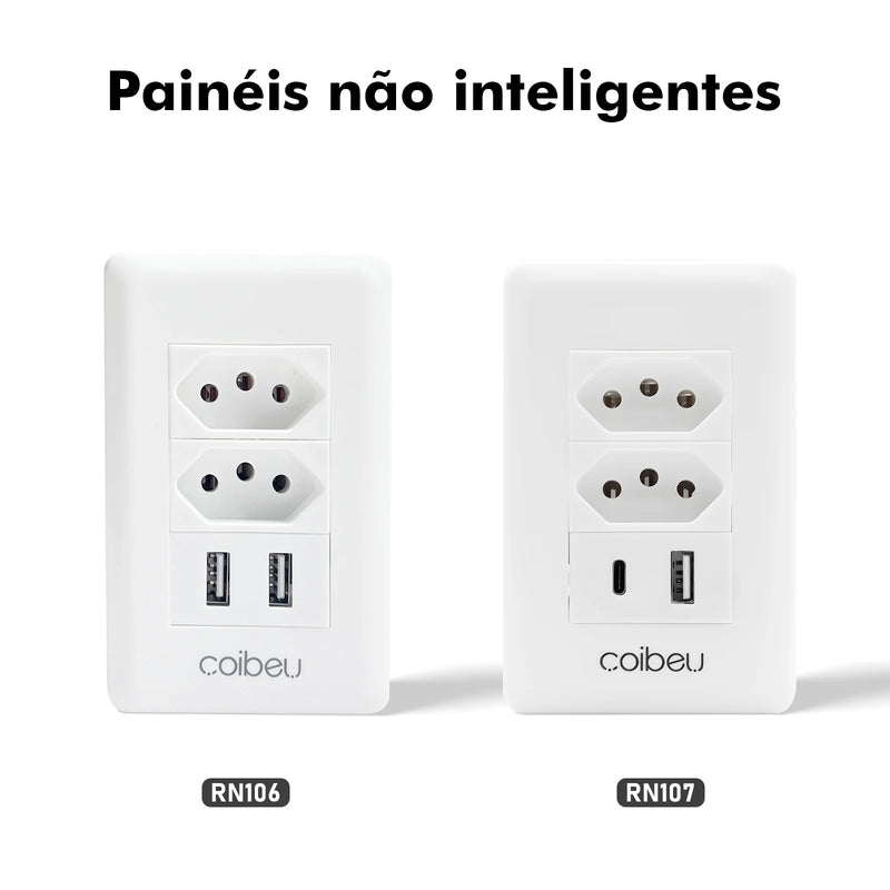 interruptor de toque inteligente automação residencial wifi tomada de energia inteligente interruptor inteligente wi-fi brasil